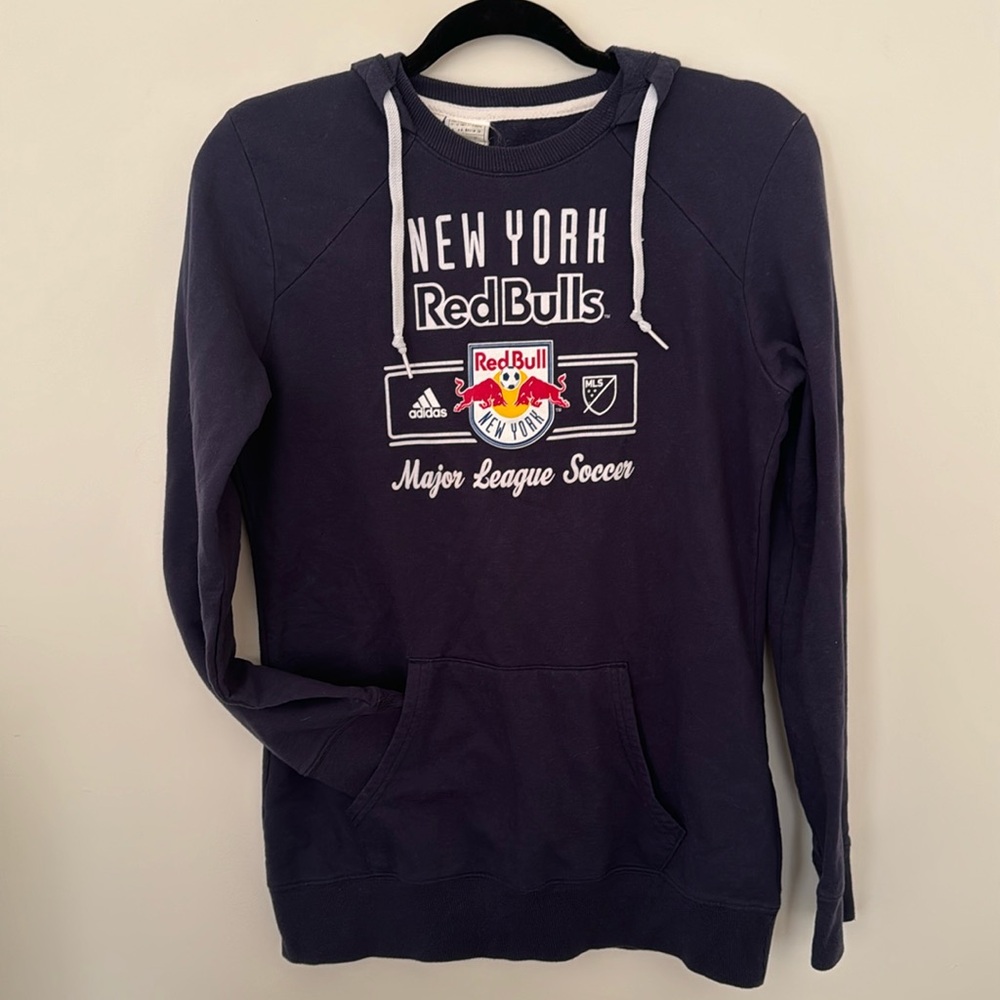 Adidas New York Red Bulls MLS Soccer Hoodie